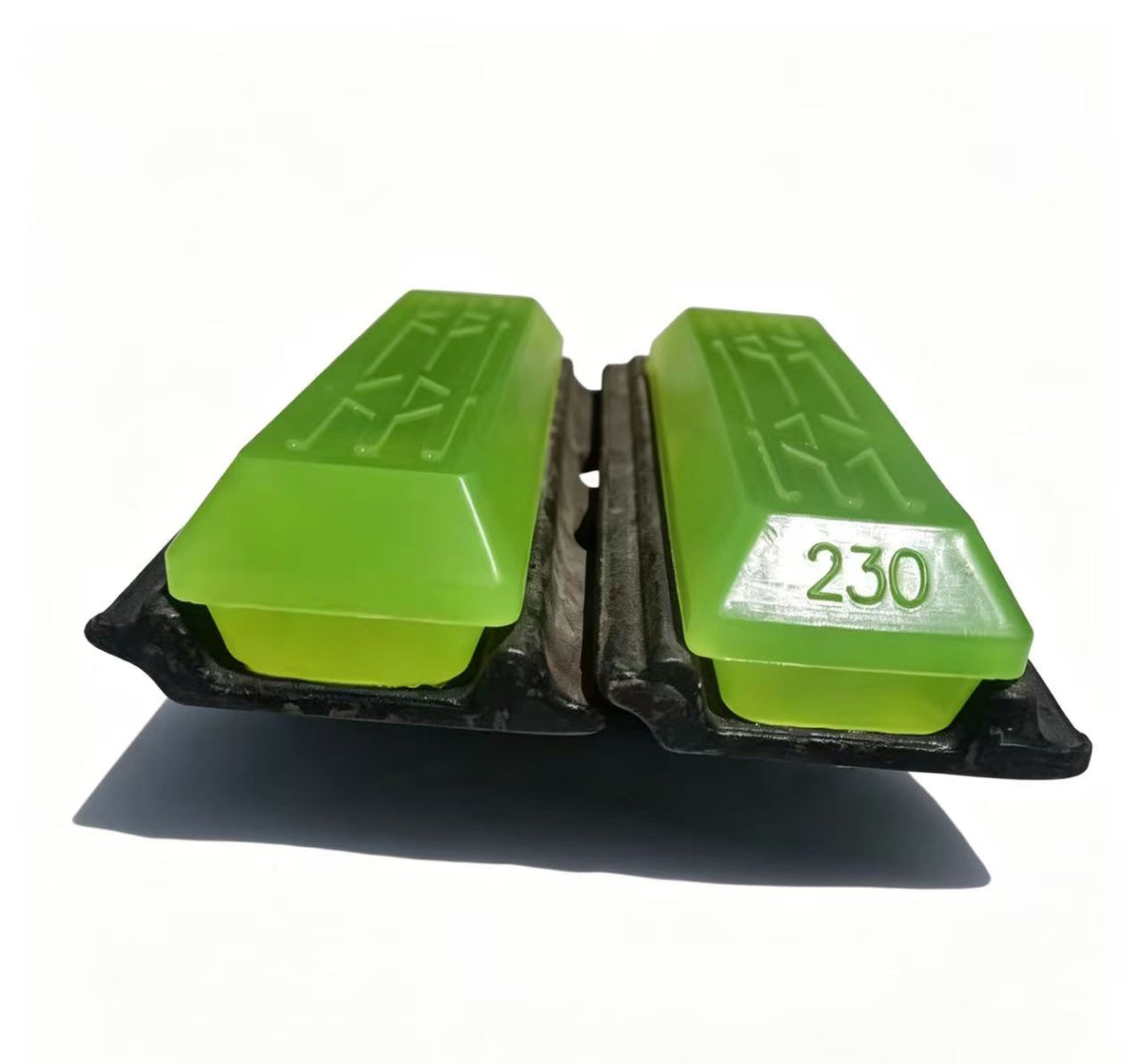 Bolt‑On PU Rubber Track Pads Wear‑Resistant for Mini Excavator, Asphalt Road Protection